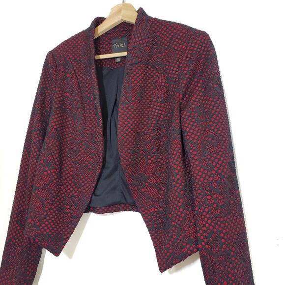 NWT Thalia Sodi | Pamplona Waterfall Open Front Blazer - Picture 2 of 8